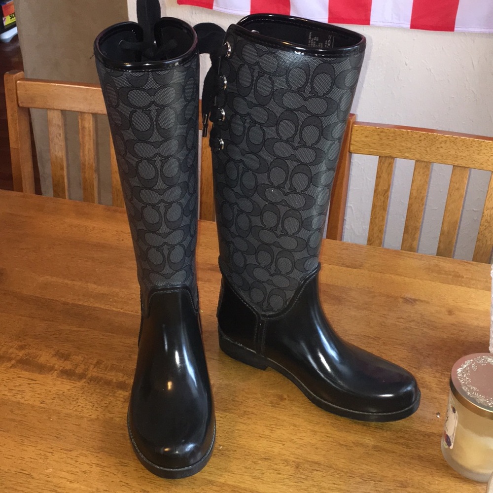 Coach Rain Boots